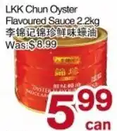 First Choice Supermarket Lkk chun oyster flavoured sauce offer