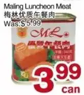 First Choice Supermarket Maling Luncheon Meat offer