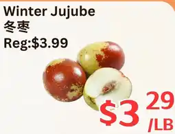 Farm Fresh Supermarket Winter Jujube offer
