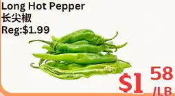 Farm Fresh Supermarket Long Hot Pepper offer