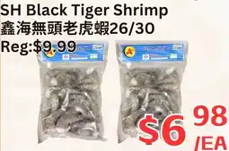 Farm Fresh Supermarket SH Black Tiger Shrimp offer