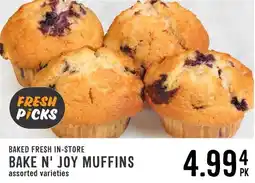 Fresh St Market Bake N' Joy muffins offer