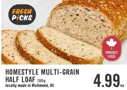 Fresh St Market Fresh Picks homestyle multi-grain half loaf offer