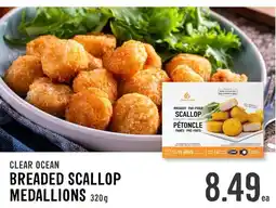 Fresh St Market Clear ocean breaded scallop medallions offer