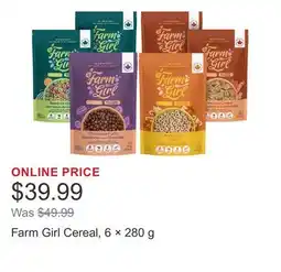Costco Farm Girl Cereal, 6 × offer