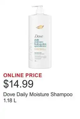 Costco Dove Daily Moisture Shampoo offer