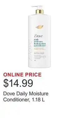 Costco Dove Daily Moisture Conditioner offer