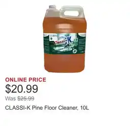 Costco CLASSI-K Pine Floor Cleaner offer