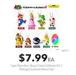 GameStop Super Mario Bros. Mascot Charm Collection Vol. 2 Shokugan by Bandai Namco Toys offer