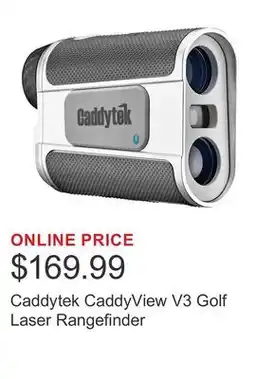 Costco Caddytek CaddyView V3 Golf Laser Rangefinder offer