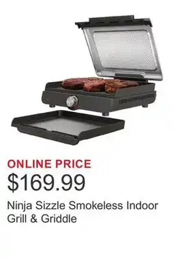 Costco Ninja Sizzle Smokeless Indoor Grill & Griddle offer