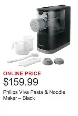 Costco Philips Viva Pasta & Noodle Maker – Black offer