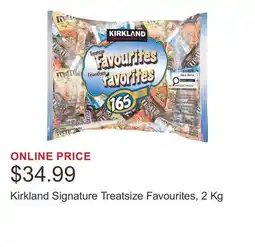 Costco Kirkland Signature Treatsize Favourites offer
