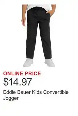 Costco Eddie Bauer Kids Convertible Jogger offer
