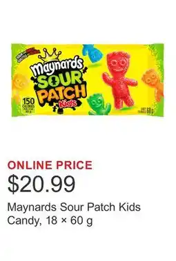 Costco Maynards Sour Patch Kids Candy, 18 × offer