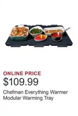 Costco Chefman Everything Warmer Modular Warming Tray offer