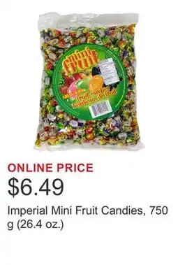 Costco Imperial Mini Fruit Candies, 750 g (26.4 oz.) offer
