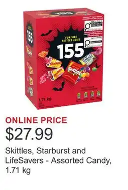 Costco Skittles, Starburst and LifeSavers - Assorted Candy offer