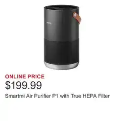 Costco Smartmi Air Purifier P1 with True HEPA Filter offer