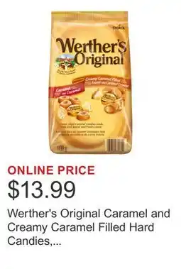 Costco Werther's Original Caramel and Creamy Caramel Filled Hard Candies offer