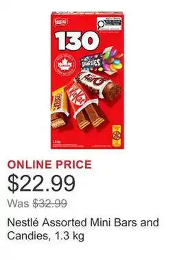 Costco Nestlé Assorted Mini Bars and Candies offer
