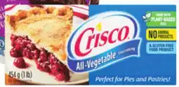 Giant Tiger Crisco All-Vegetable Shortening offer