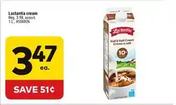 Giant Tiger Lactantia cream offer