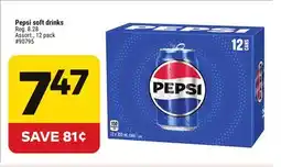 Giant Tiger Pepsi soft drinks offer