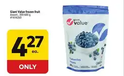 Giant Tiger Giant Value frozen fruit offer