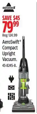 Canadian Tire AeroSwift Compact Upright Vacuum offer