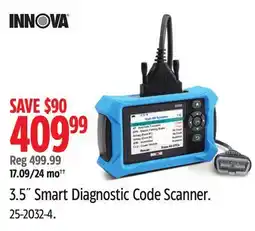 Canadian Tire 3.5 Smart Diagnostic Code Scanner offer