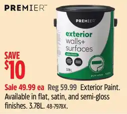 Canadian Tire Exterior Paint offer