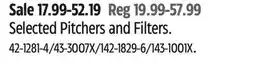 Canadian Tire Selected Brita Pitchers and Filters offer