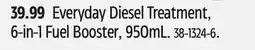 Canadian Tire Everyday Diesel Treatment, 6-in-1 Fuel Booster offer