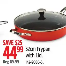 Canadian Tire 32cm Frypan with Lid offer