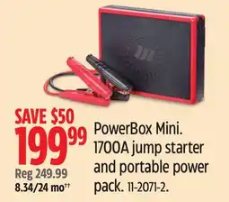 Canadian Tire Motomaster PowerBox Mini offer