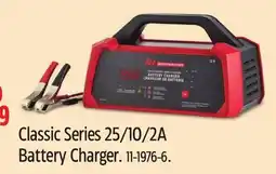 Canadian Tire Classic Series 25/10/2A Battery Charger offer