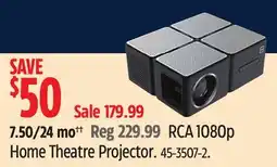 Canadian Tire RCA 1080p Home Theatre Projector offer