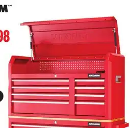 Canadian Tire 47˝ 8-Drawer Tool Chest with Built-In Power Bar with USB offer