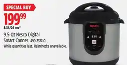 Canadian Tire 9.5-Qt Nesco Digital Smart Canner offer