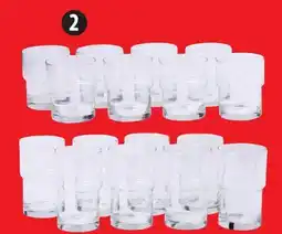 Canadian Tire CANVAS Stacking Glassware Tumbler Set offer
