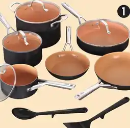 Canadian Tire 12-Pc Essential Ceramic Cookset offer