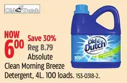 Canadian Tire Absolute Clean Morning Breeze Detergent offer