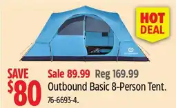 Canadian Tire Outbound Basic 8-Person Tent offer