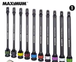 Canadian Tire 10-Pc Impact Torque Sticks, ½ Drive offer