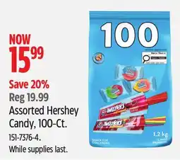 Canadian Tire Assorted Hershey Candy offer