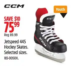 Canadian Tire Jetspeed 445 Hockey Skates offer