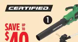 Canadian Tire 20V Cordless 400CFM Blower with 2Ah Battery & Charger offer