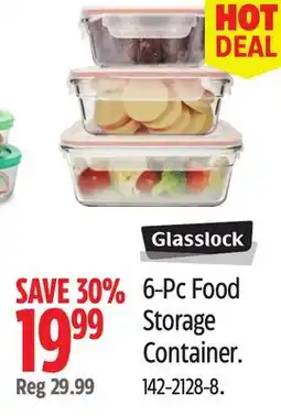 Canadian Tire Glasslock 6-Pc Food Storage Container offer