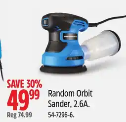Canadian Tire Random Orbit Sander, 2.6A offer